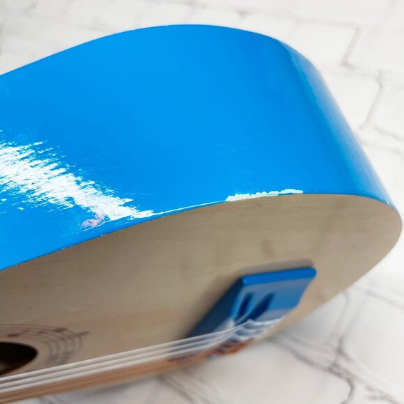 Hape Toys Blue Lagoon 26 in. Guitar Pre-School / Toddler Age 3+ Lightweight Wood - Picture 5 of 12